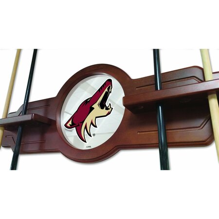 Holland Bar Stool Co Arizona Coyotes Cue Rack in Chardonnay Finish CueChrdAriCoy